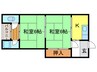 第２中野マンション 2Kの間取り