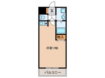 間取図 フルール須磨