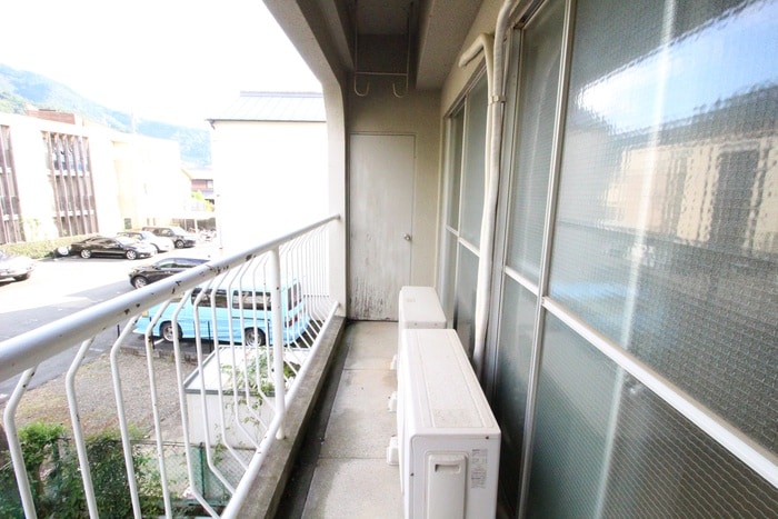 室内からの展望 大宅マンション