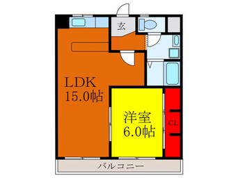 間取図 別府パークサイドマンション