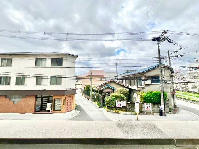 室内からの展望 別府パークサイドマンション