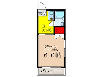 間取図 トマトハイツ