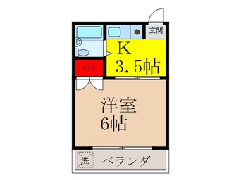 間取図 トマトハイツ