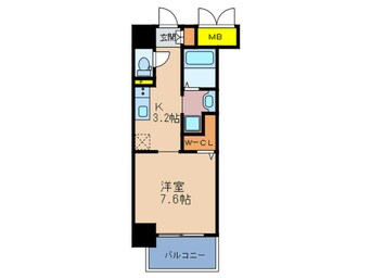 間取図 Ｌａｚｏ（ラソ）福島