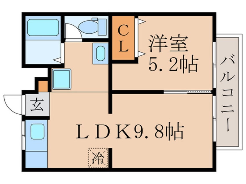 間取図 パークハイム三栖