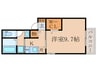 JUMEIRAH　D 1Kの間取り