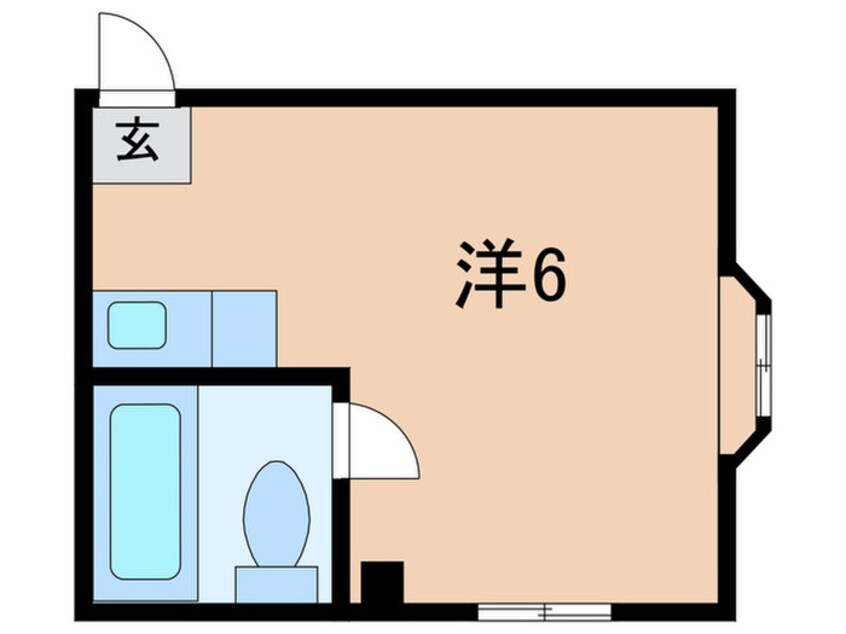 間取図 サンシャイン豊中