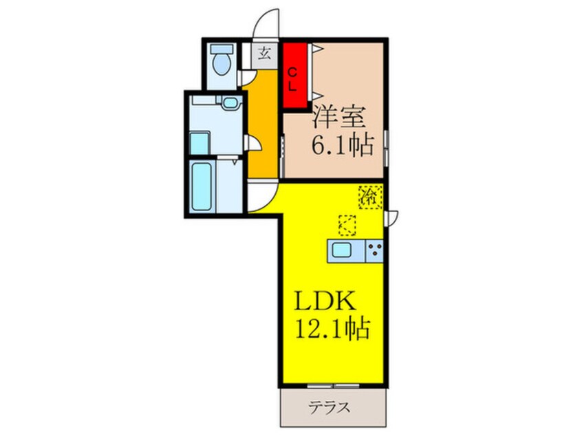 間取図 sophia court桜町