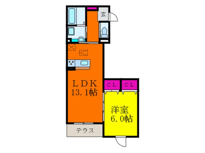 間取図 sophia court桜町