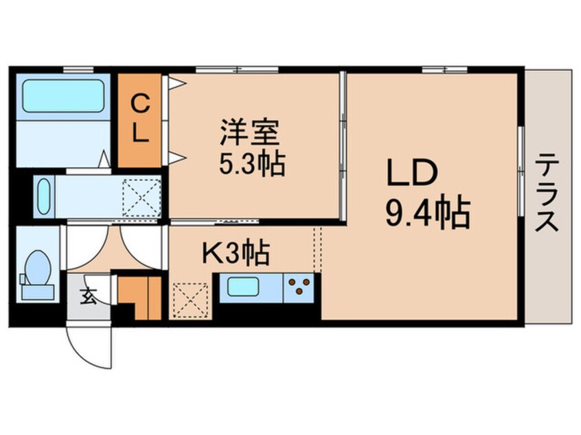 間取図 シエロ　ベラーノ