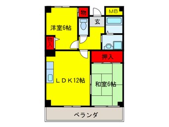 間取図 カミ－ノショウナン