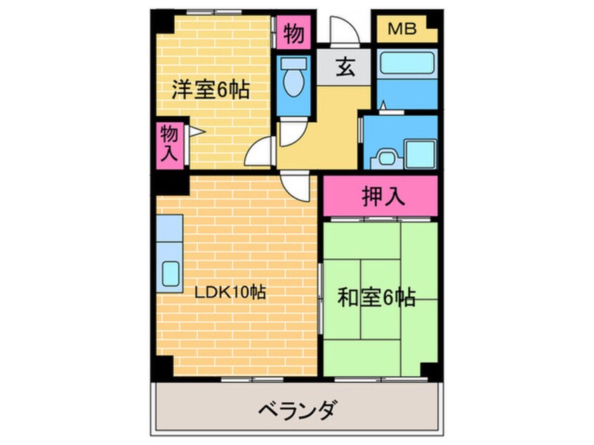 間取図 カミ－ノショウナン