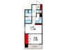 リーガル西長堀Ⅱ(301) 1LDKの間取り
