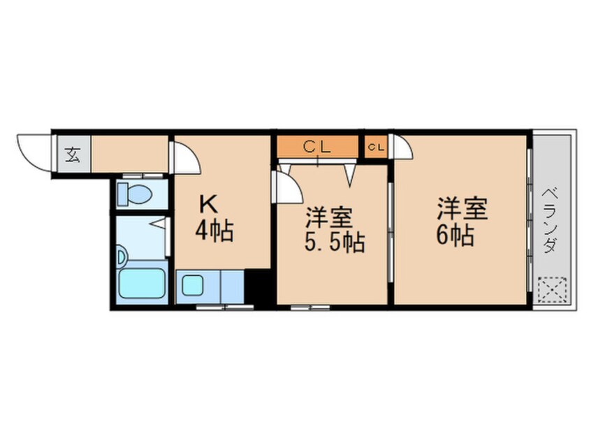 間取図 八文字屋ビル