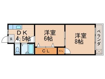 間取図 八文字屋ビル