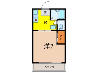 間取図 コート山手御影