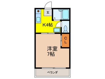 間取図 コート山手御影