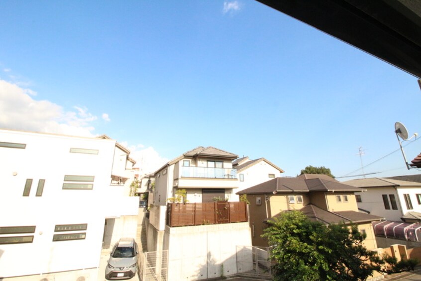室内からの展望 コート山手御影