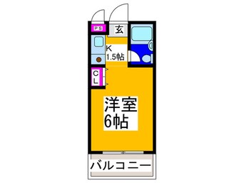 間取図 ハイム背戸口