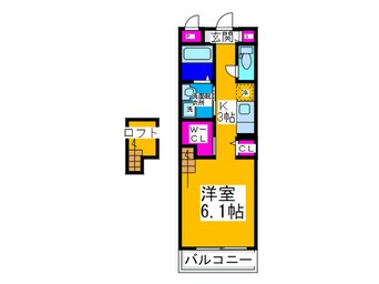 間取図 サニーキャンプ・東雲Ⅰ