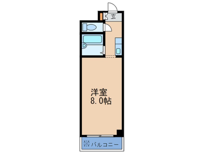 間取図 サンウィング南森町