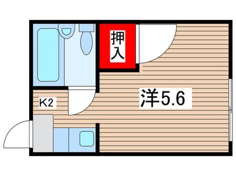 間取図 ハイツ鳳