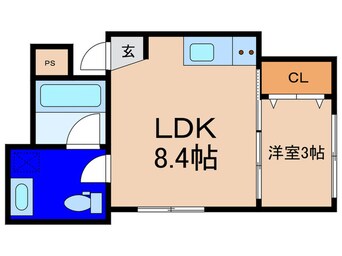 間取図 Ｌｅｇｇｅｒｏ中山