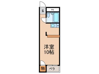 間取図 コンフォ－ト津田