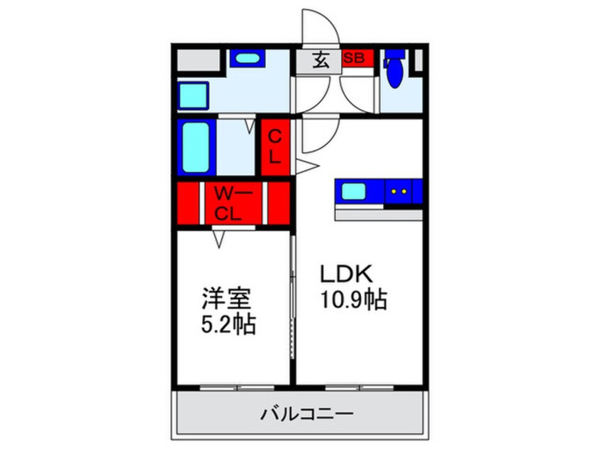 間取図 エルピスＵ２