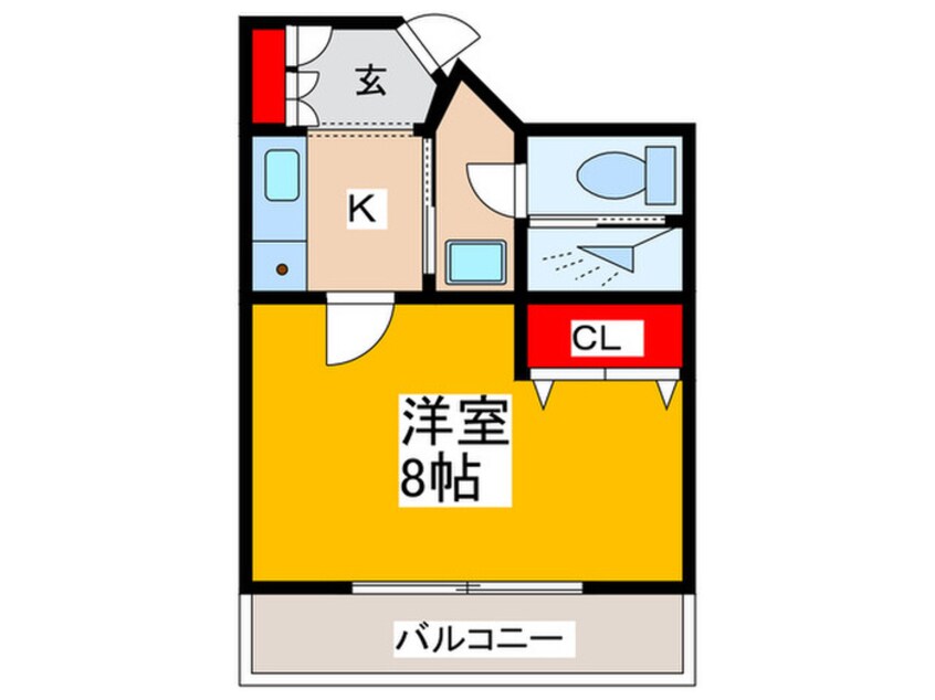 間取図 タカラビル