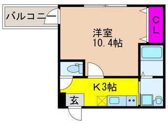 間取図 フジパレス　長原Ⅰ番館