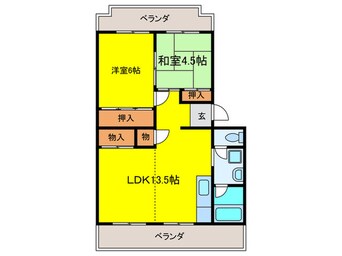 間取図 前川ハイツ