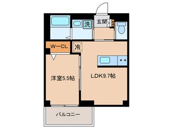 間取図 Ｃｏｓｔａ北河堀