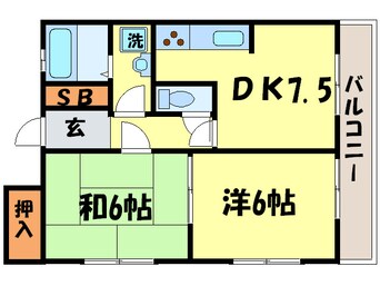 間取図 大塚マンション