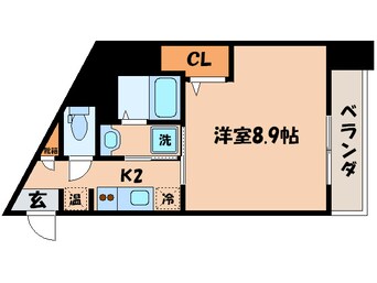 間取図 ファ－ビスコ－トHIGASHINO