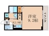 ファ－ビスコ－トHIGASHINO 1Kの間取り