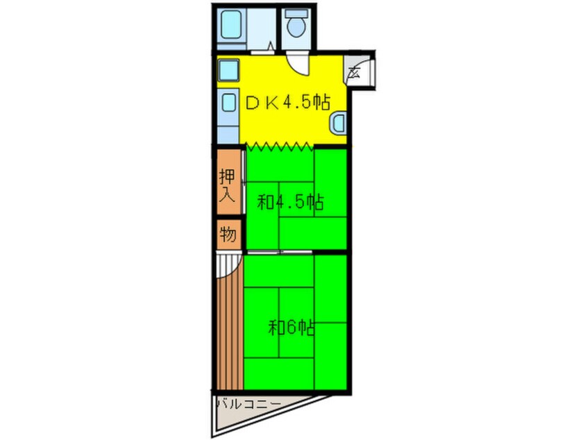 間取図 東雲マンション