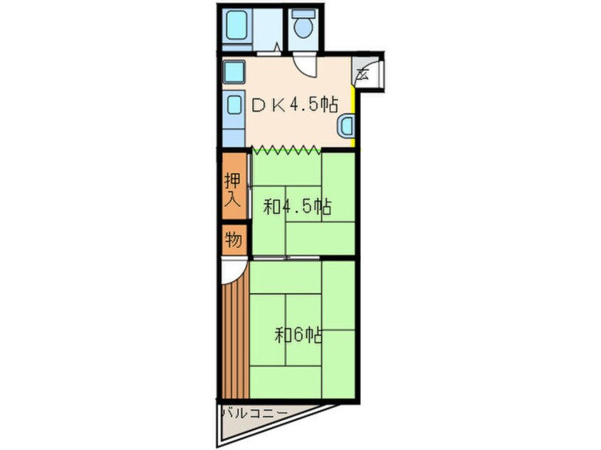 間取図 東雲マンション