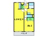 サングレイスⅠ 1LDKの間取り