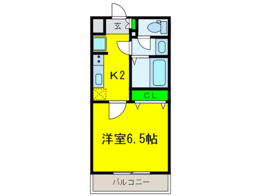 間取図 ソフィアコート　長居公園