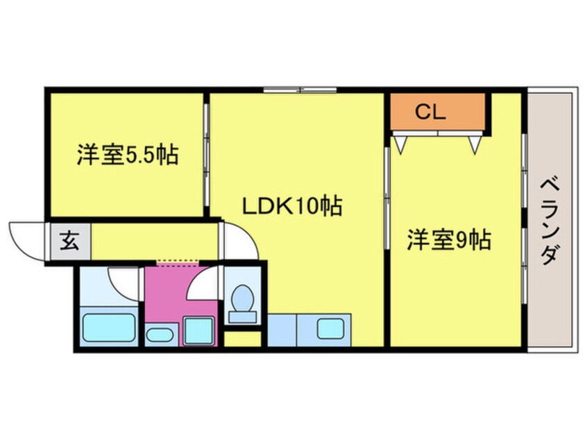 間取図 今井マンション