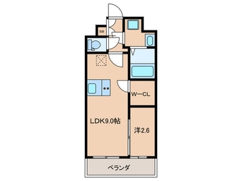 間取図 セレニテ夕陽丘エクラ