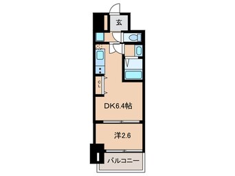 間取図 セレニテ夕陽丘エクラ