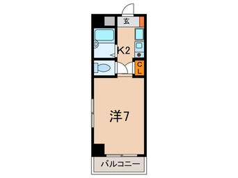 間取図 ハイム フクジュ