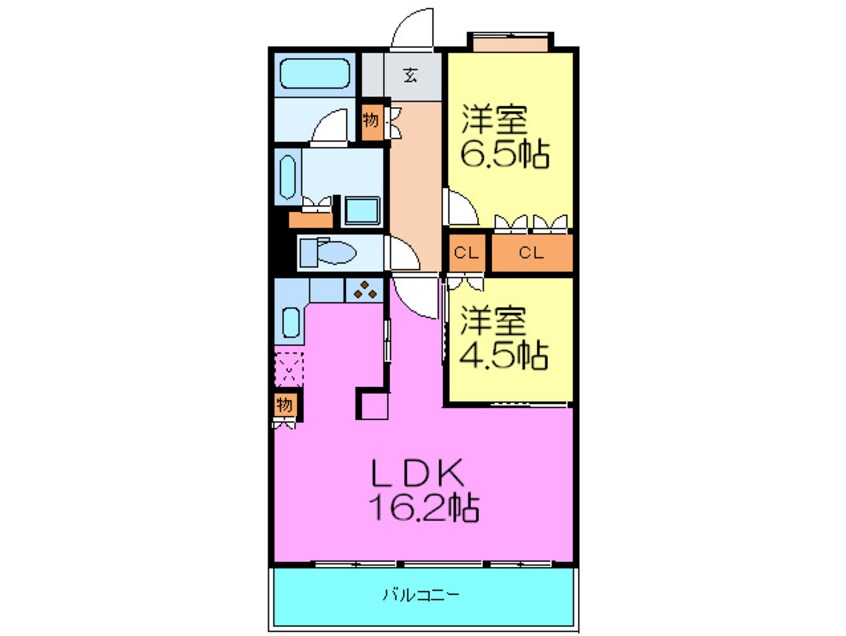 間取図 アーバネックス三宮磯辺通