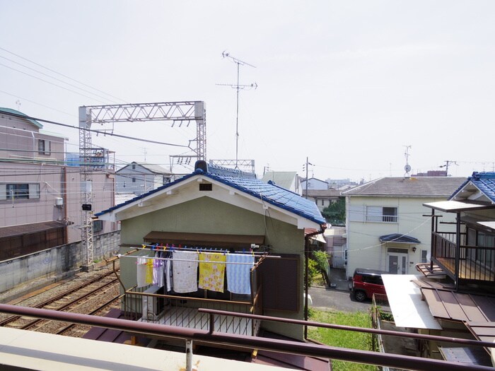 室内からの展望 パレス稲荷