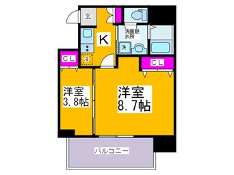 間取図 ヴィラ・セレーノ玉造本町