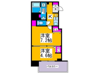 間取図 ヴィラ・セレーノ玉造本町