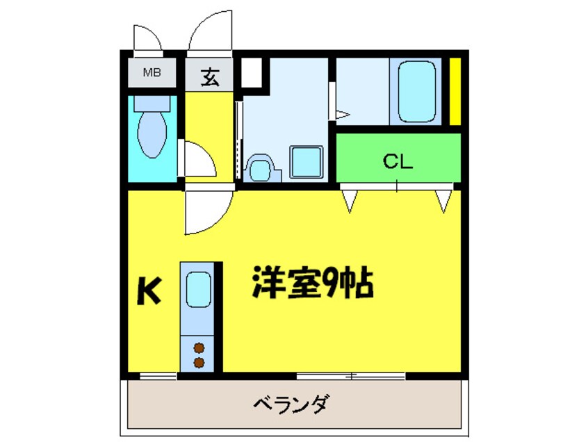 間取図 フェリ－チェ