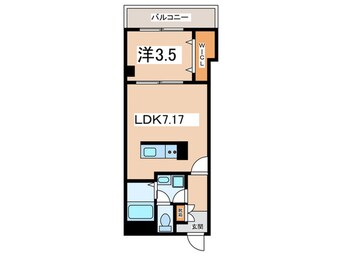 間取図 リベラ山坂